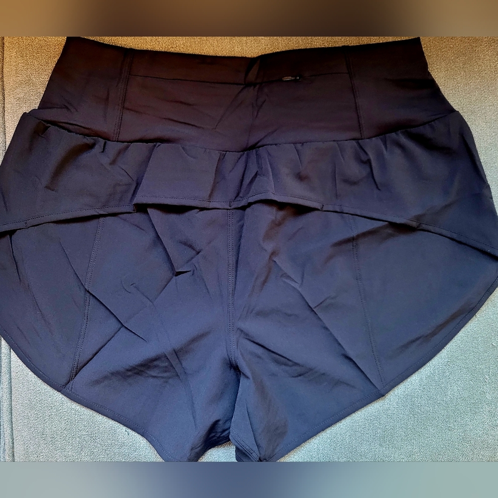Women's Black Athletic Shorts NWT - Picture 5 of 7